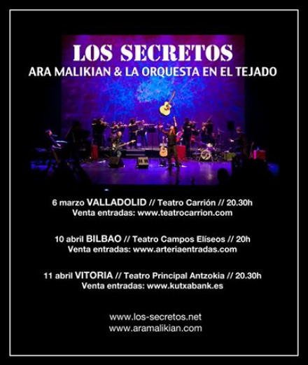 Los Secretos & Ara Malikian