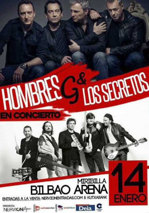 Los Secretos + Hombres G